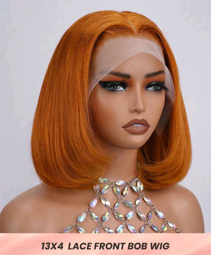 13x4 frontal wig(orange)