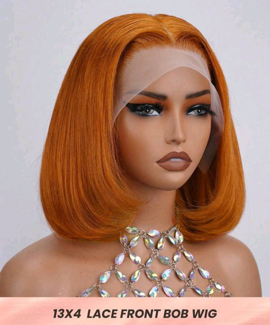 13x4 frontal wig(orange)